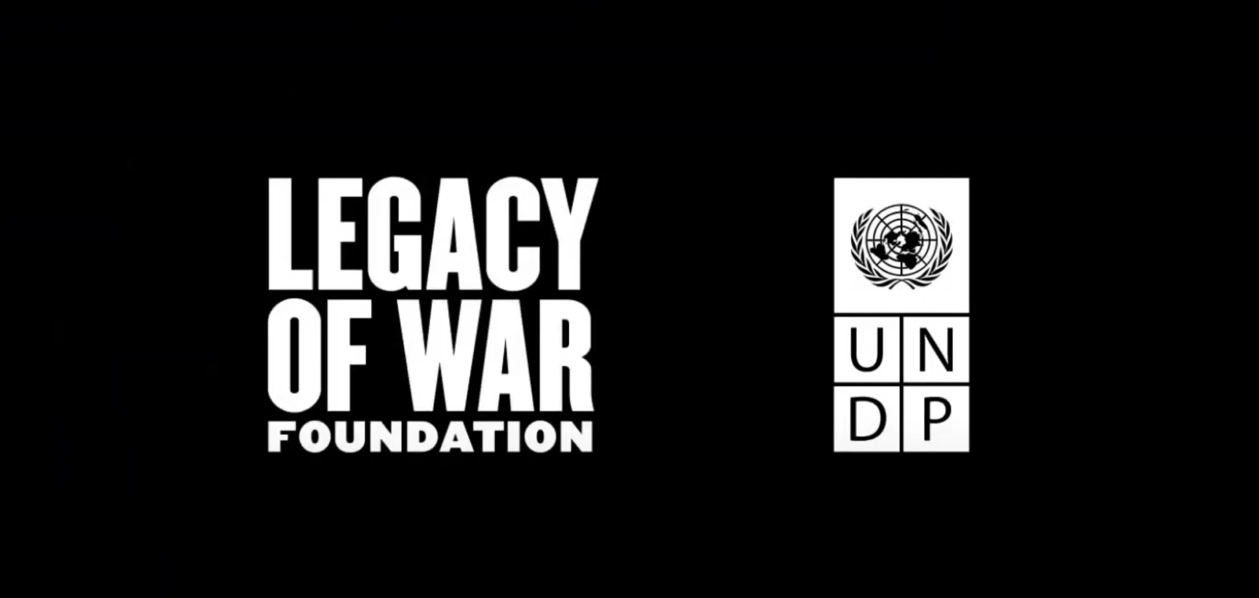 UNDP and LEGACY of War logos