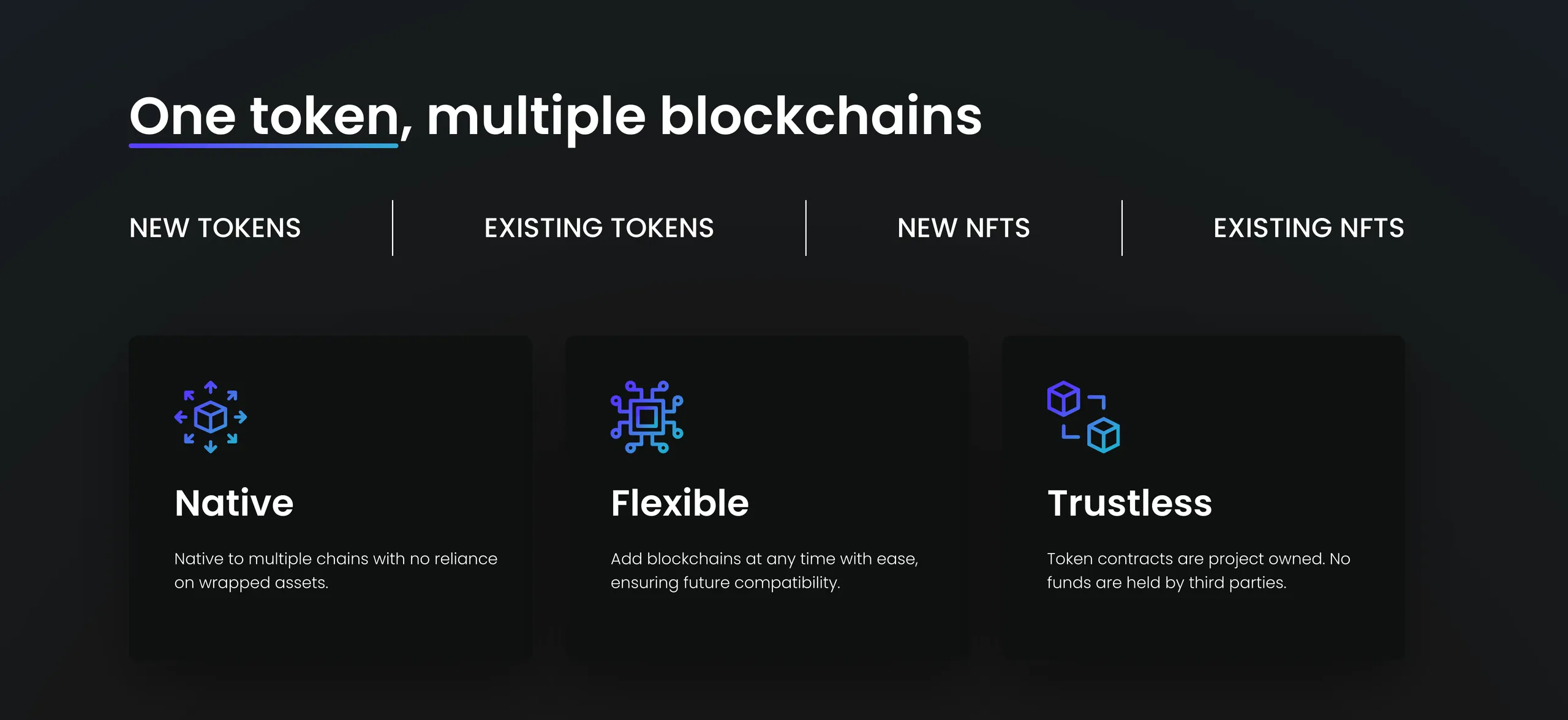 nexa token multiple blockchains screenshot