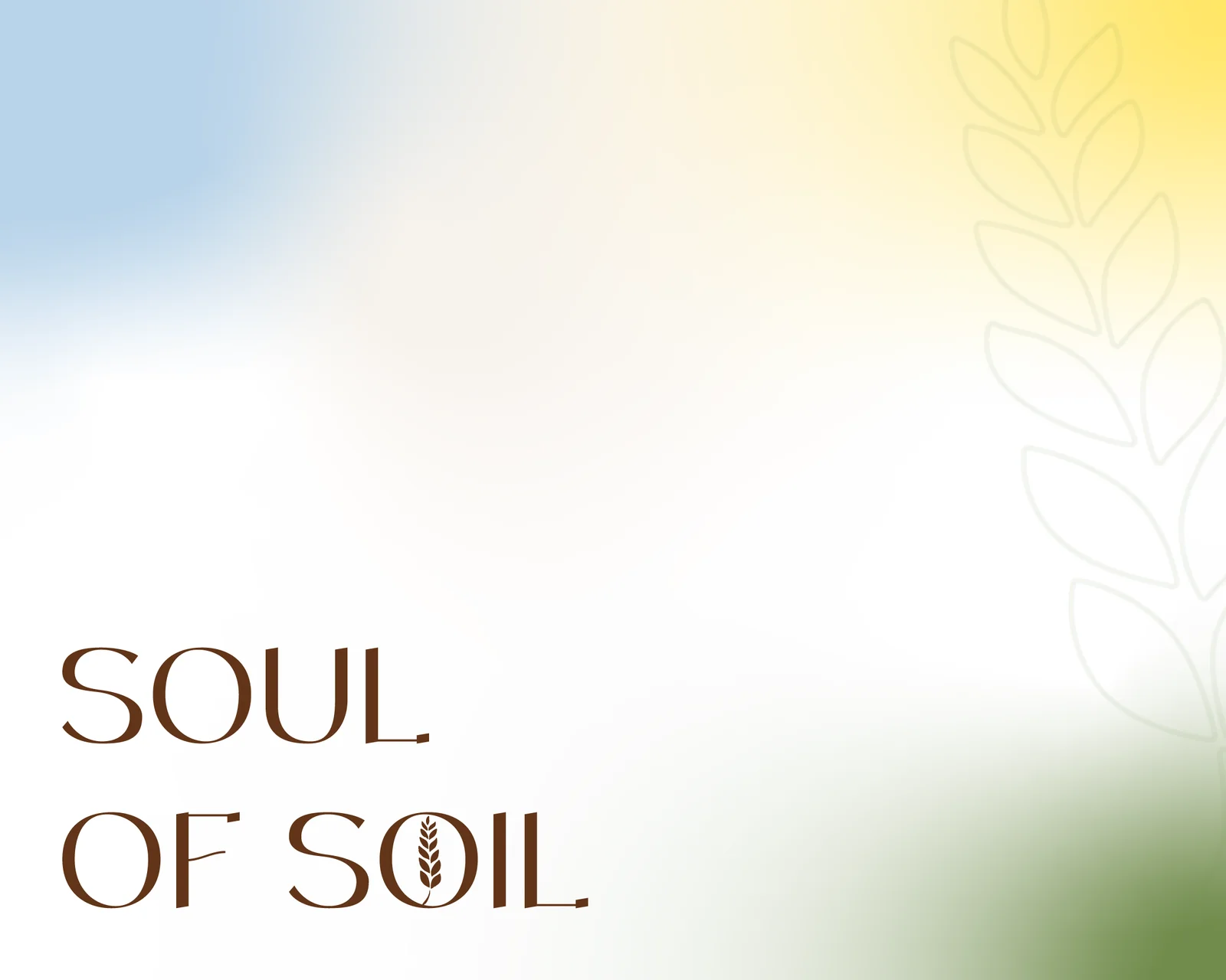 Soul of Soil project